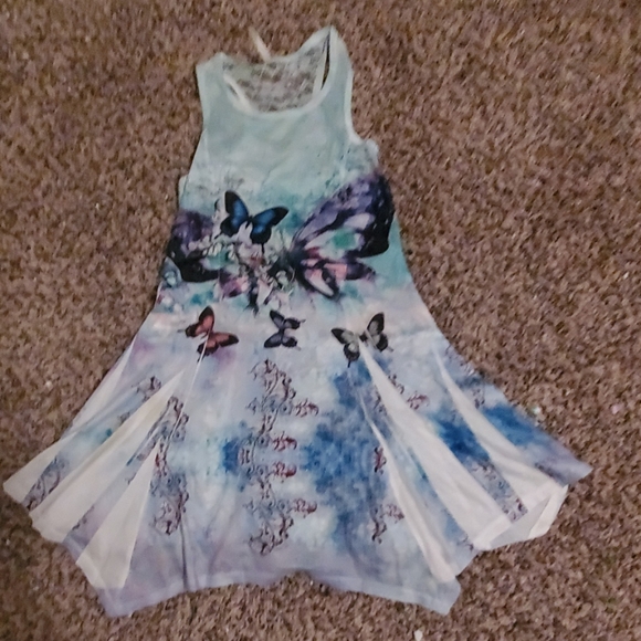 India Boutique Little Girls Starfish Swim Cover-Up